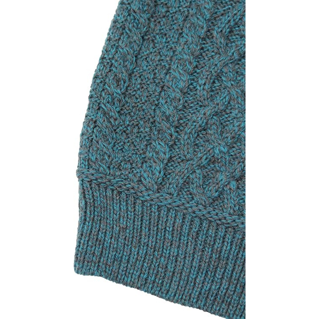 Men's Bunratty Shawl Collar Aran Sweater
