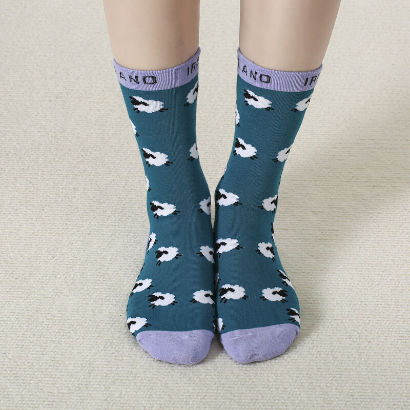 Ireland Multi-coloured Sheep Socks 3 Pack