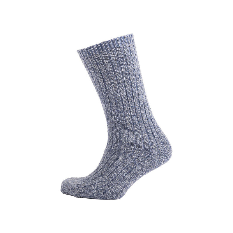 Merino Mix Walking Sock 2 Pack Greyblue Marl