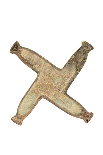 St. Brigid's Medium Brass Cross