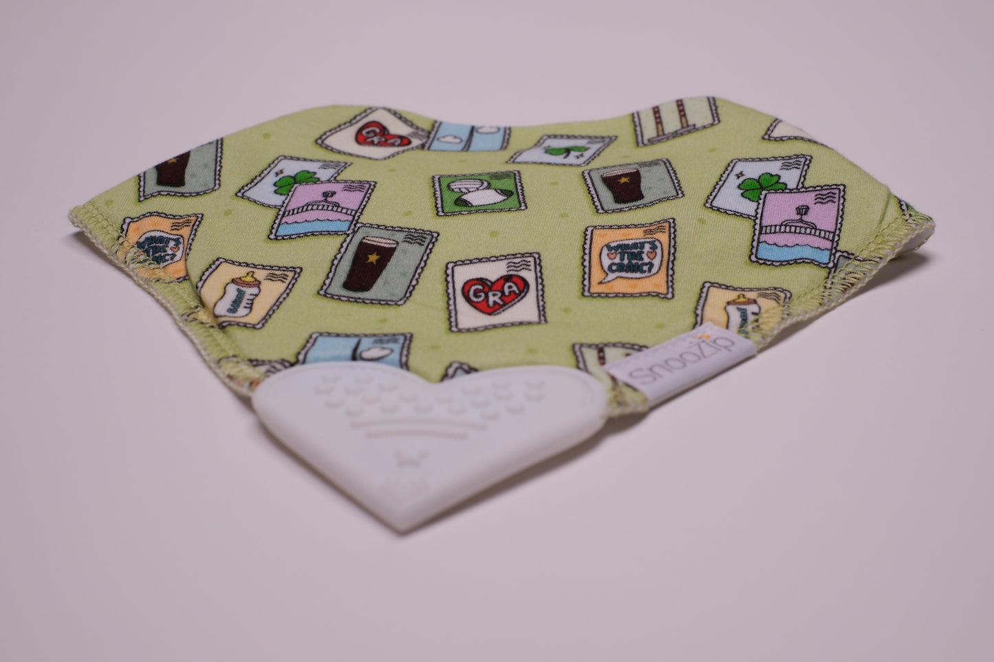 Postcards from Ireland Teething Bib