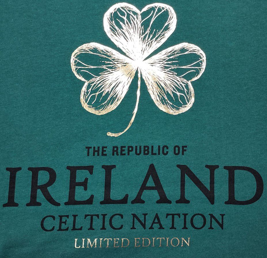 Shamrock Foil T-shirt Green