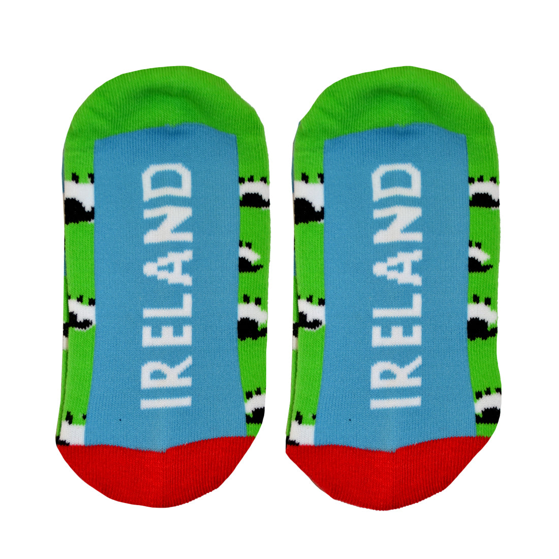 Kids Sheep And Tractor Green Socks