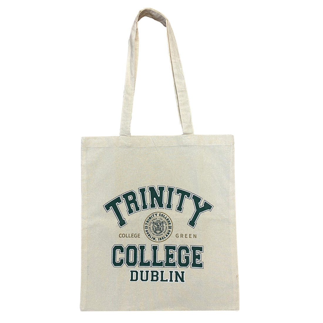 Trinity College Dublin Tote Bag Green