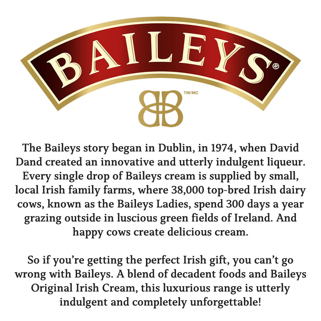 Smooth Milk Chocolate Bar With Creamy Baileys Flavoured Centre