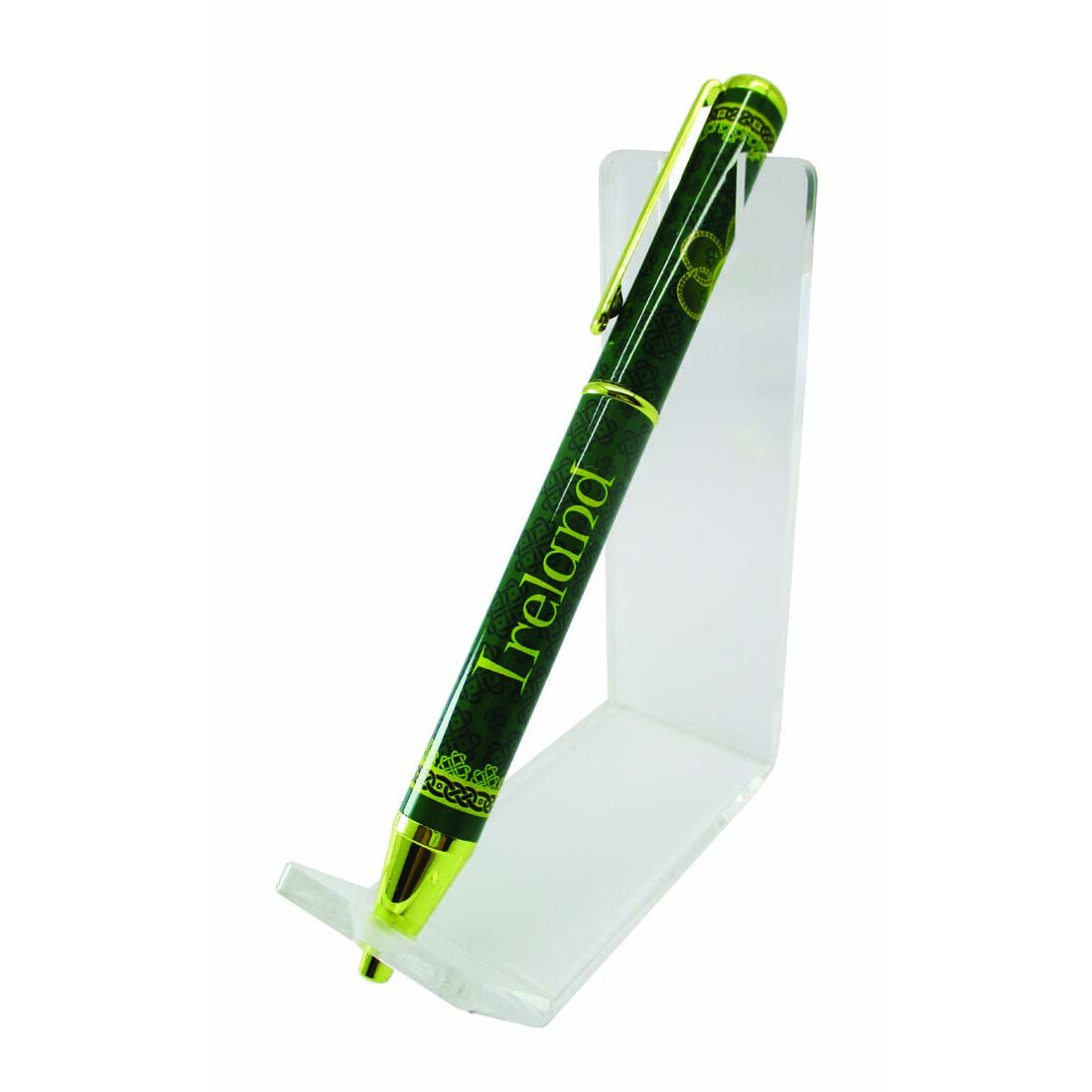 Shamrock Spiral Celtic Ireland Pen