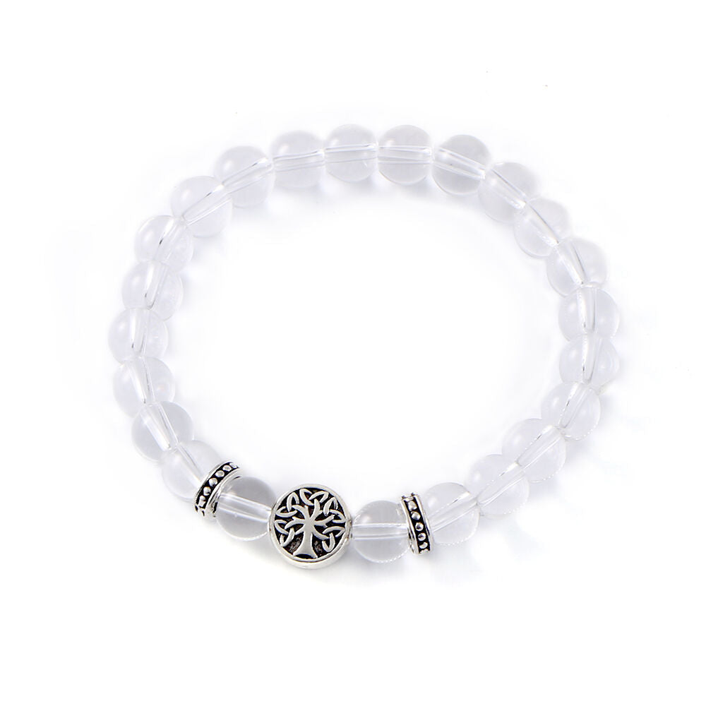 Quartz Stone Celtic Energy Bracelet