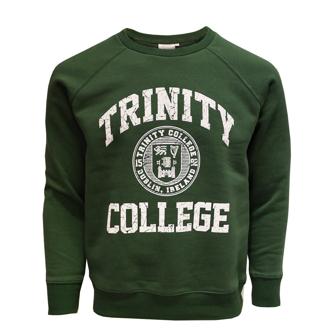 Men's Trinity College Ireland Bottle Green Sweater
