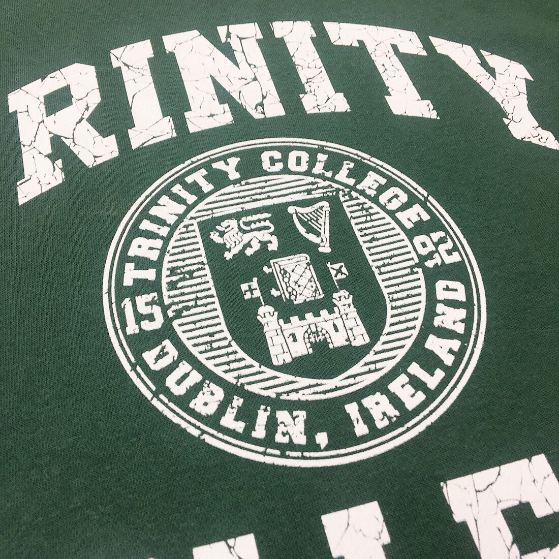 Men's Trinity College Ireland Bottle Green Sweater