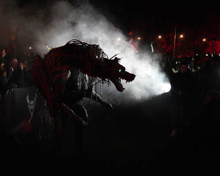 Werewolf at Samhain festival 