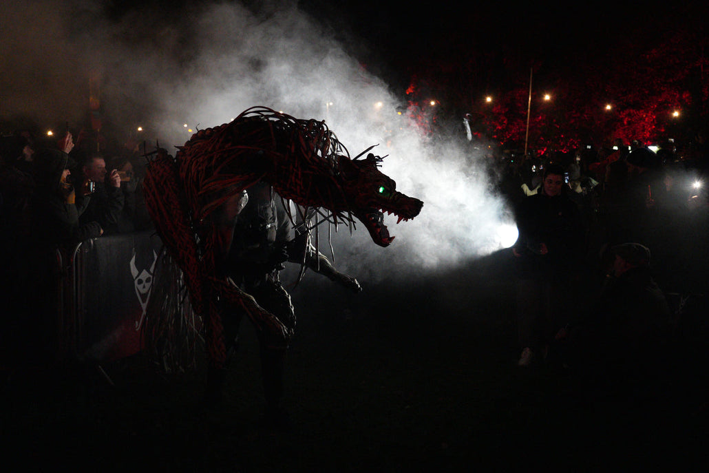 Werewolf at Samhain festival 