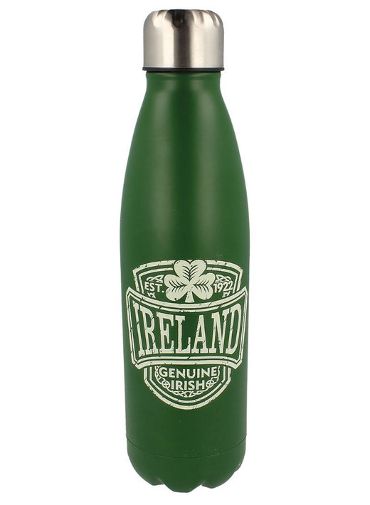 Genuine Irish Ireland College Water Bottle Metal With Irish Crest