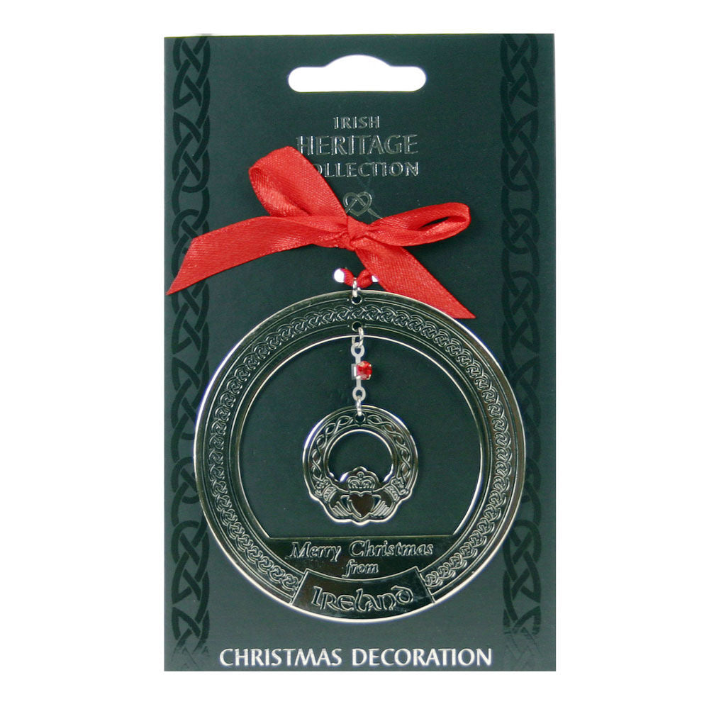 Irish Heritage Christmas Decoration Claddagh 
