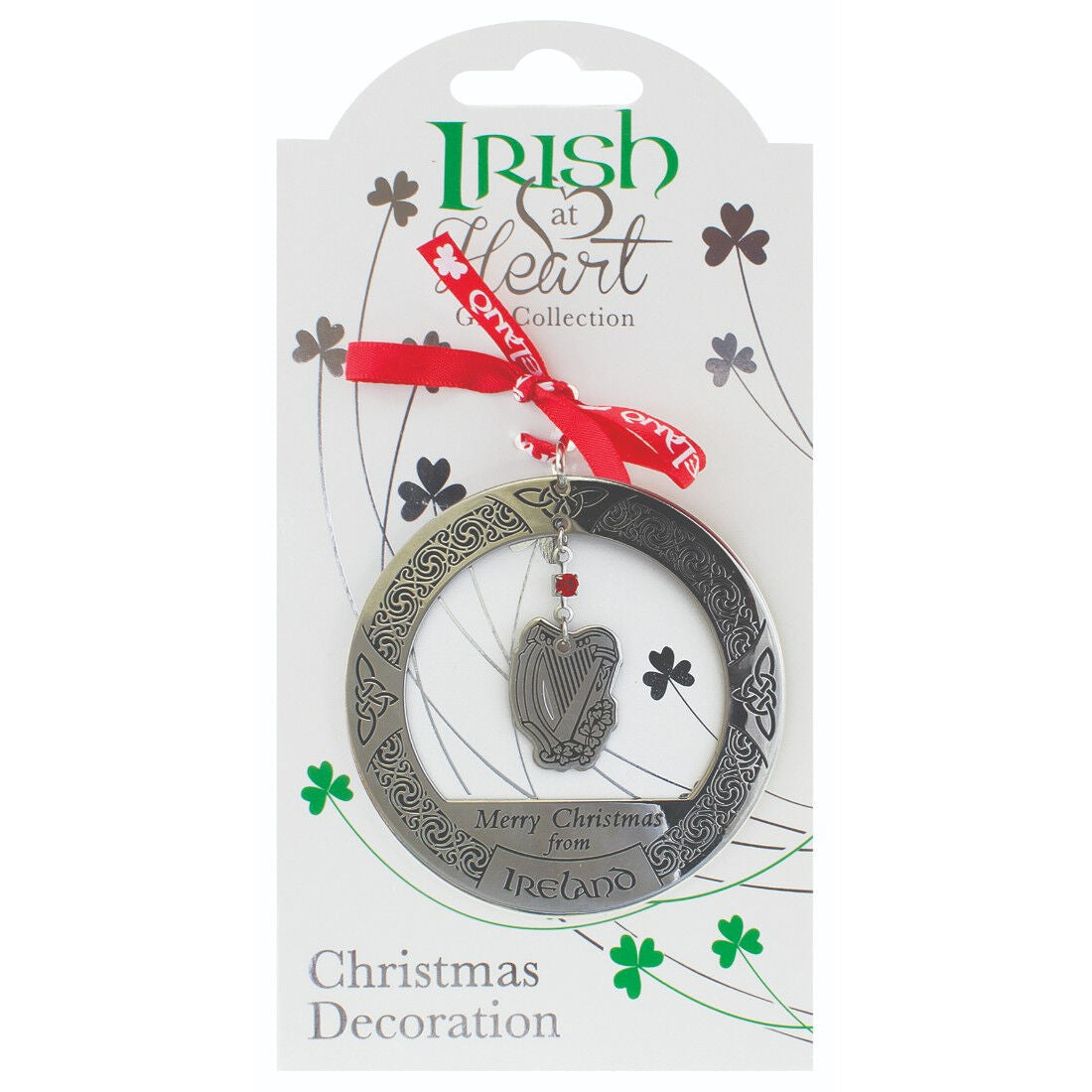 Irish Heritage Christmas Decoration Harp