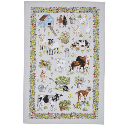 Portman Farm Cotton Tea Towel