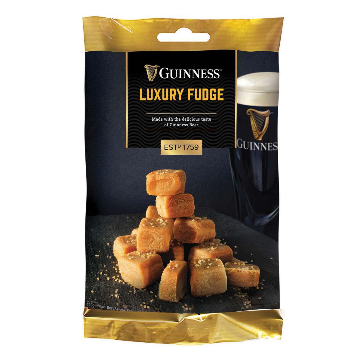 Guinness Luxury Fudge Bag 120g