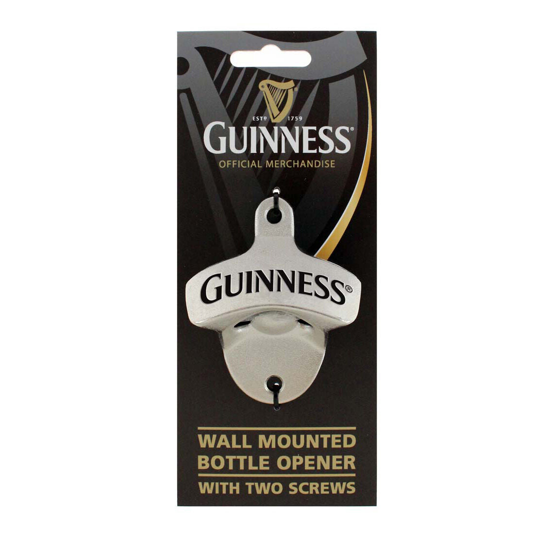 Guinness Wall Mounted Bottle Opener