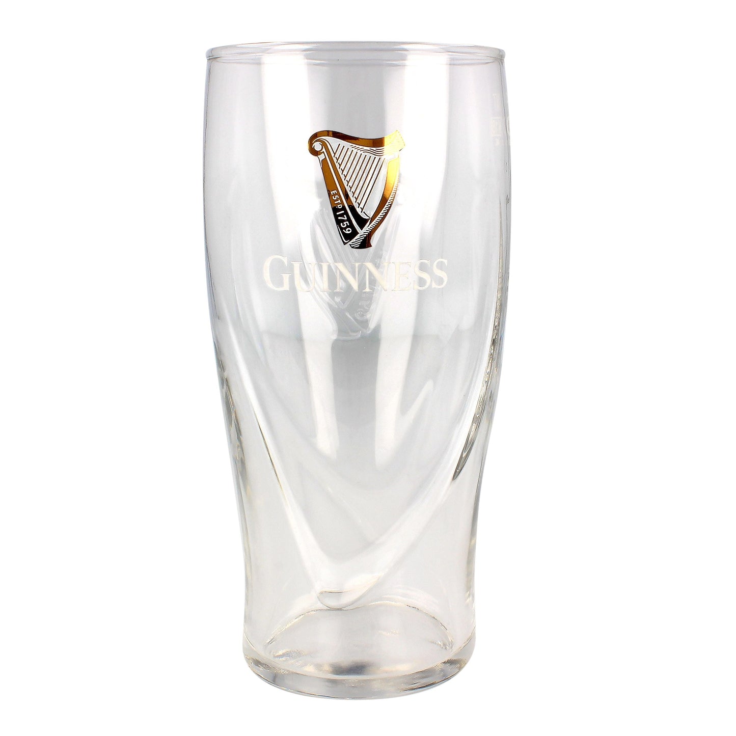Guinness 540ml Embossed 4 Pack Pint Glass