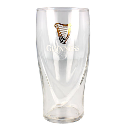 Guinness 540ml Embossed 4 Pack Pint Glass