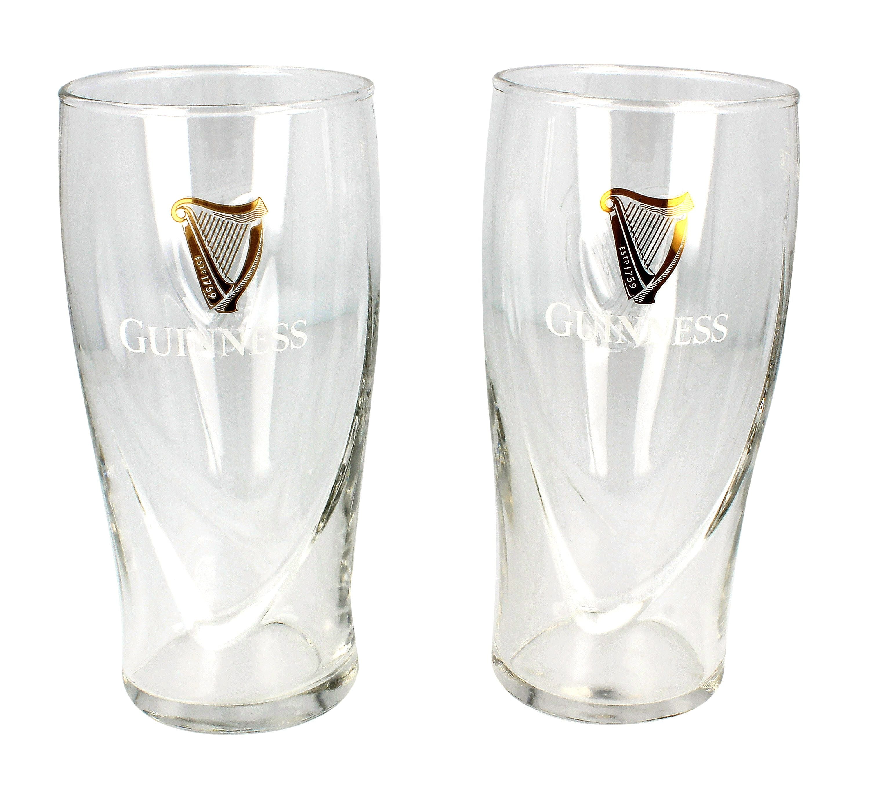 Guinness 2 Pack Pint Glass Set 