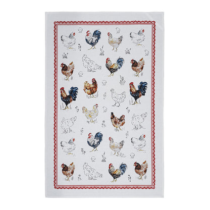 Ulster Weavers Farm Birds Tea Towel