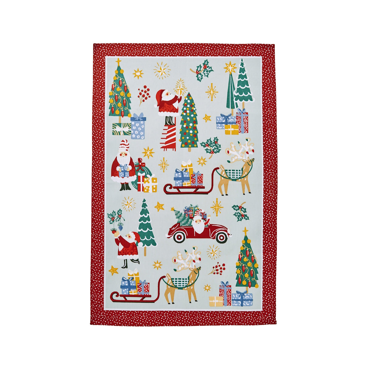 Tis the Season Christmas Tea Towel