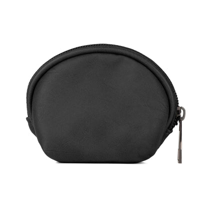 Celtic Crafts Ireland Round Black Coin Purse