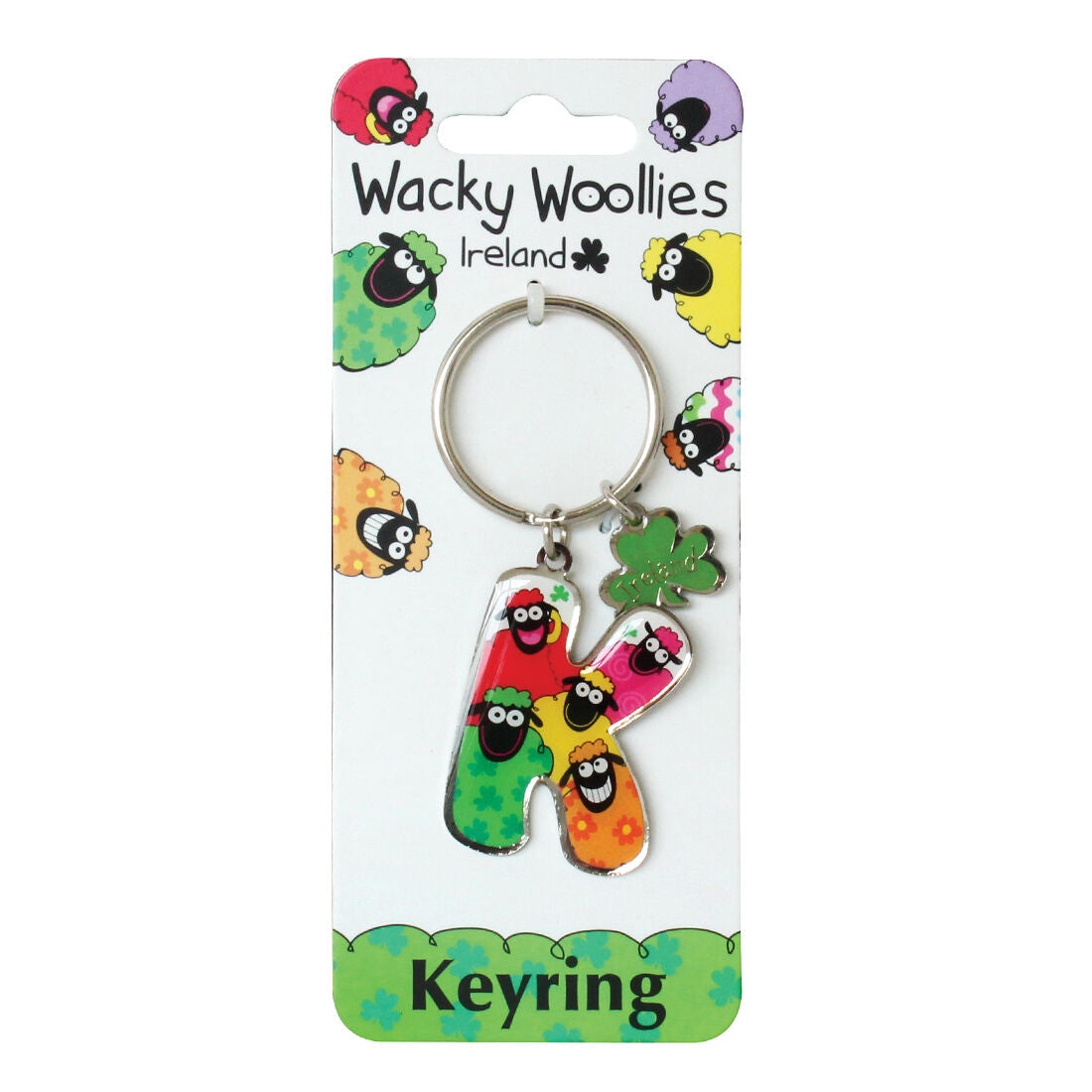 Wacky Key Rings Wacky Woolies Charm Keychain – Carrolls Irish Gifts USA