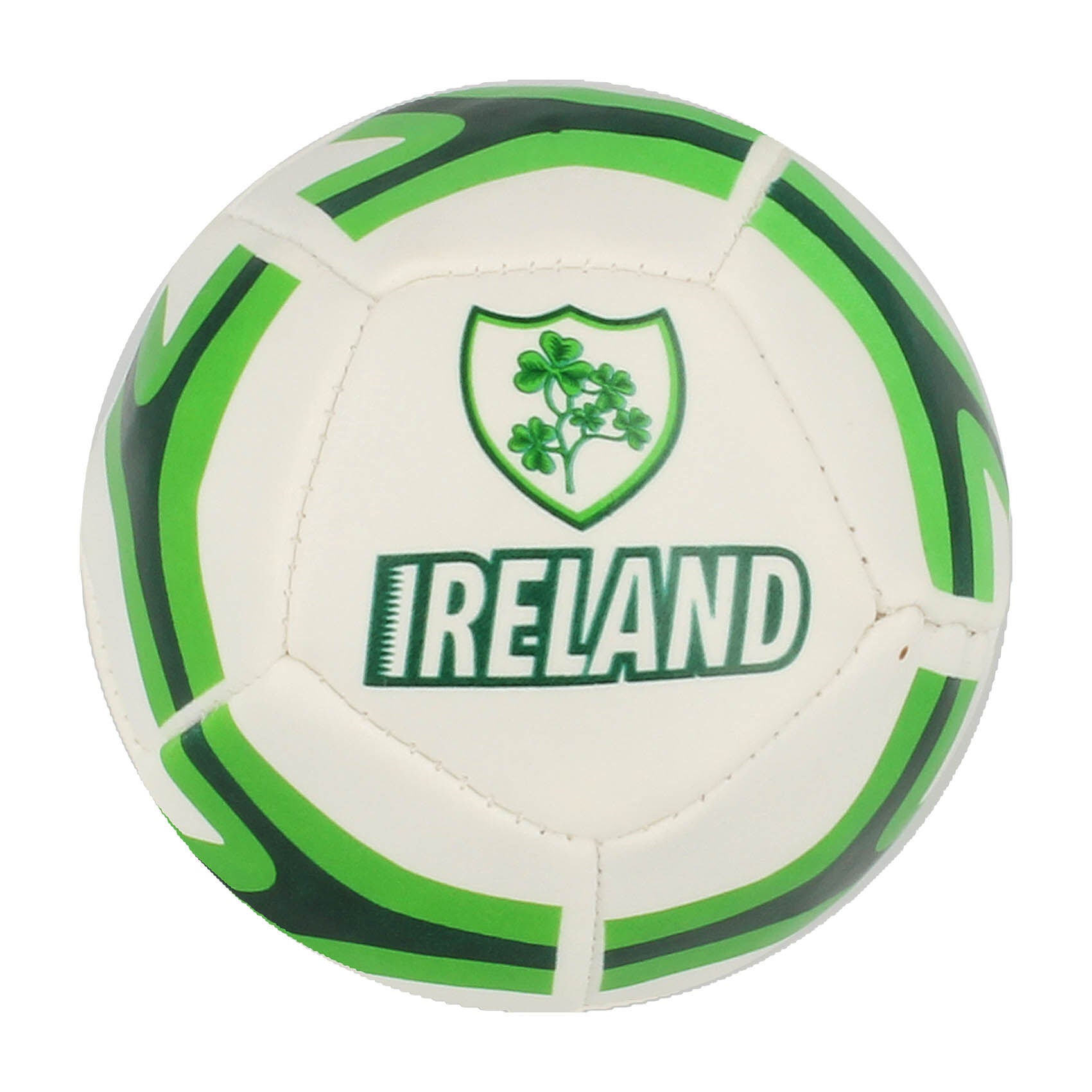 3 Ireland Green & White Kick N Trick Ball
