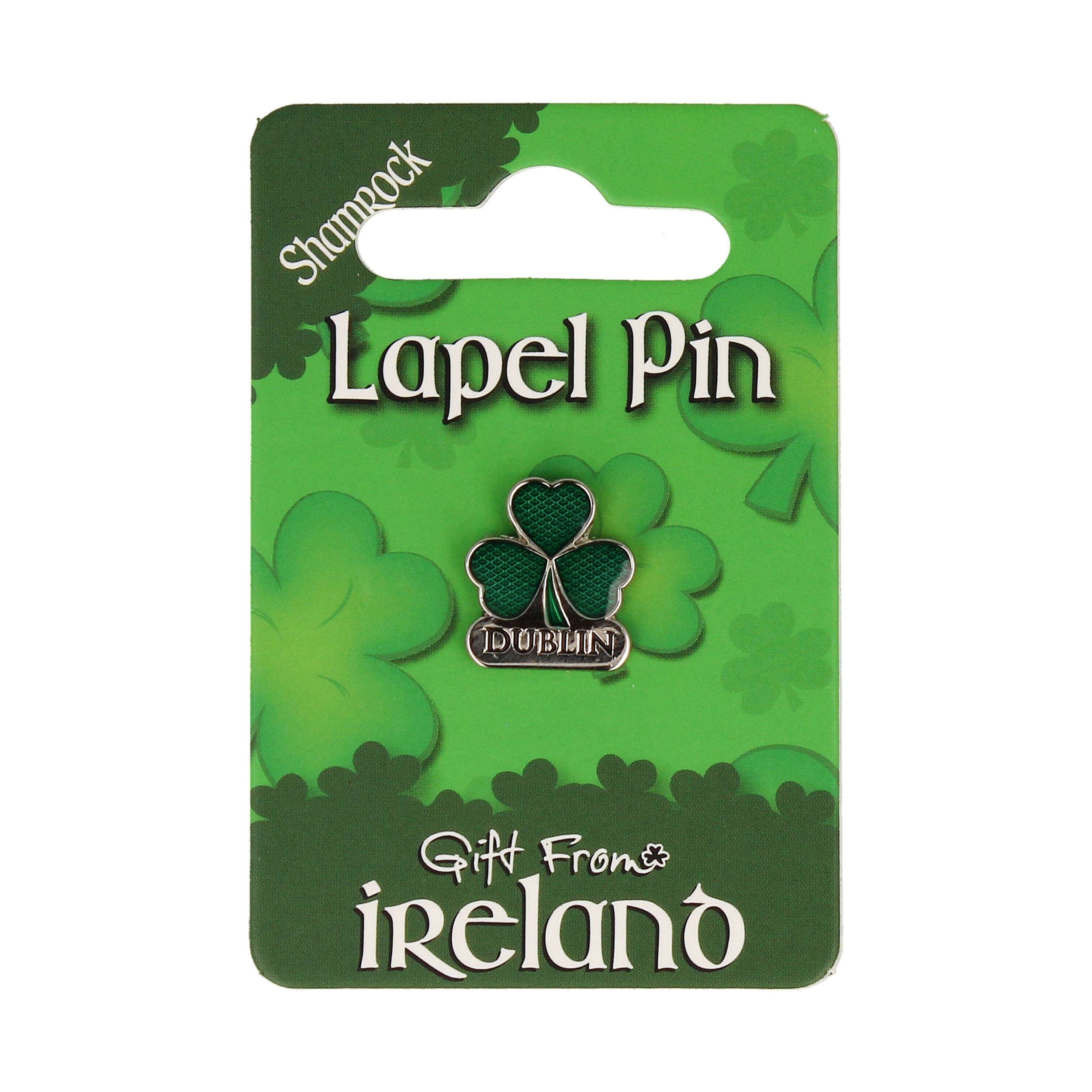 Shamrock Lapel Pin