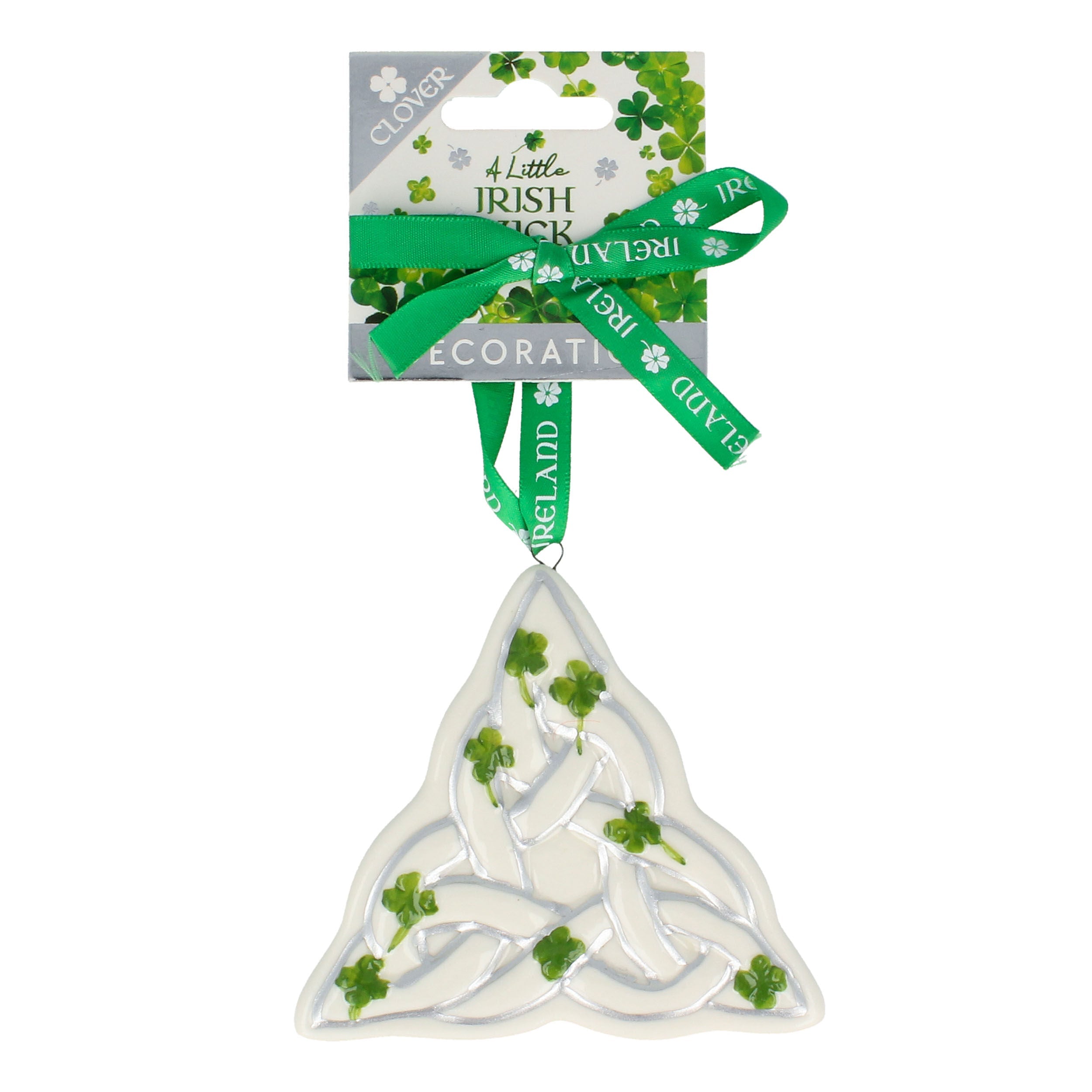 Clover Ceramic Décor Trinity Knot