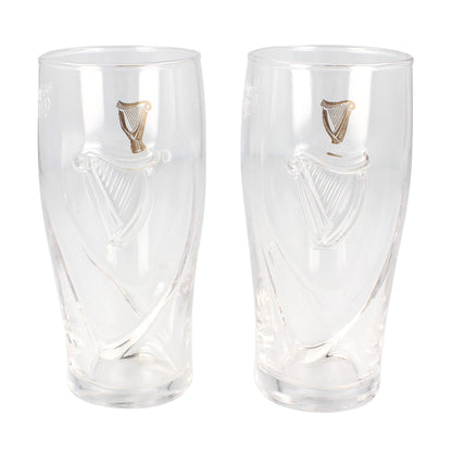 Guinness 2 Pack 1/2 Pint Glass Set