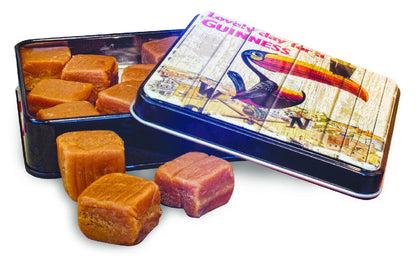 Guinness Gift Tin Of Fudge With Toucan On Weathervane Design 100g
