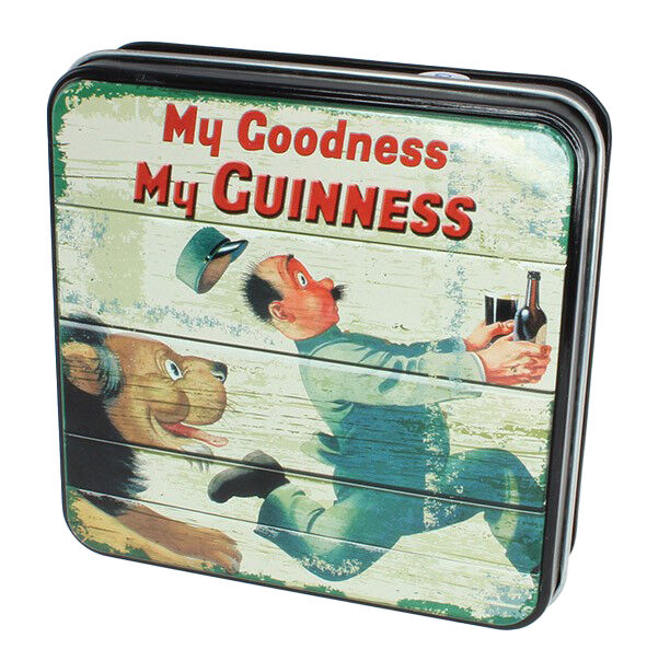 Guinness Gift Tin Of Fudge With My Goodness My Guinness Lion Design 100g