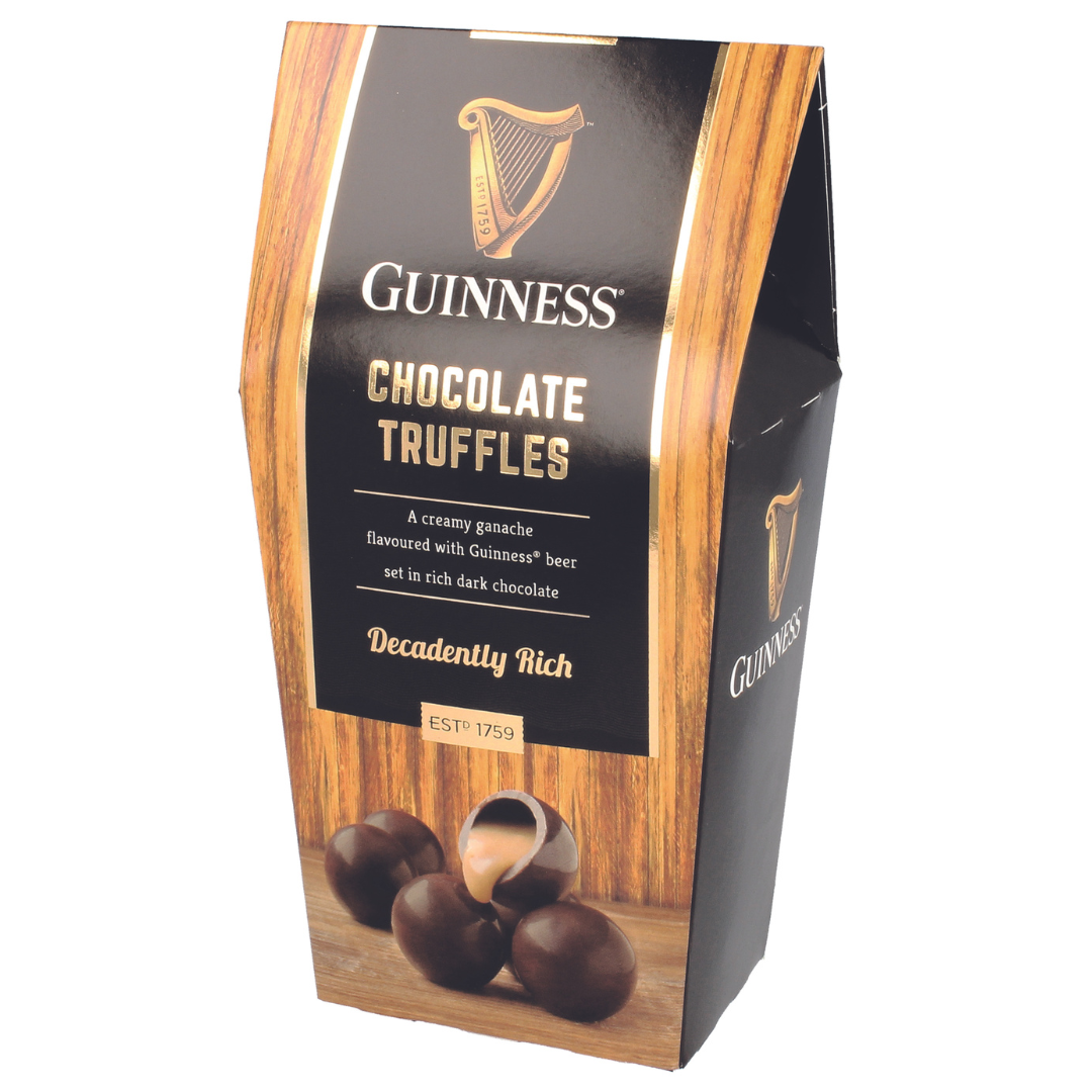 Guinness Chocolate Truffles Decadently Rich Dark Chocolate 135g