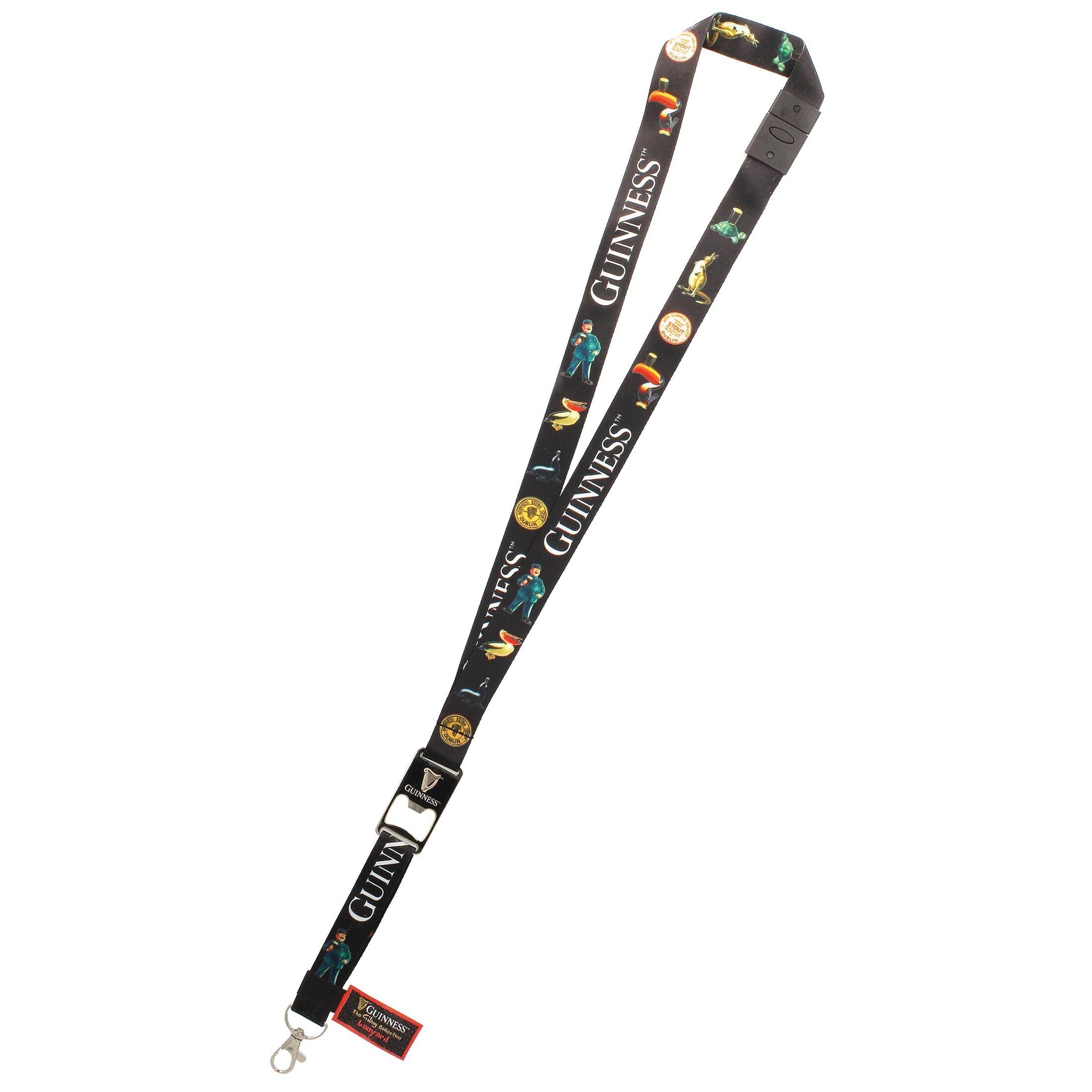 Guinness Gilroy Lanyard Black
