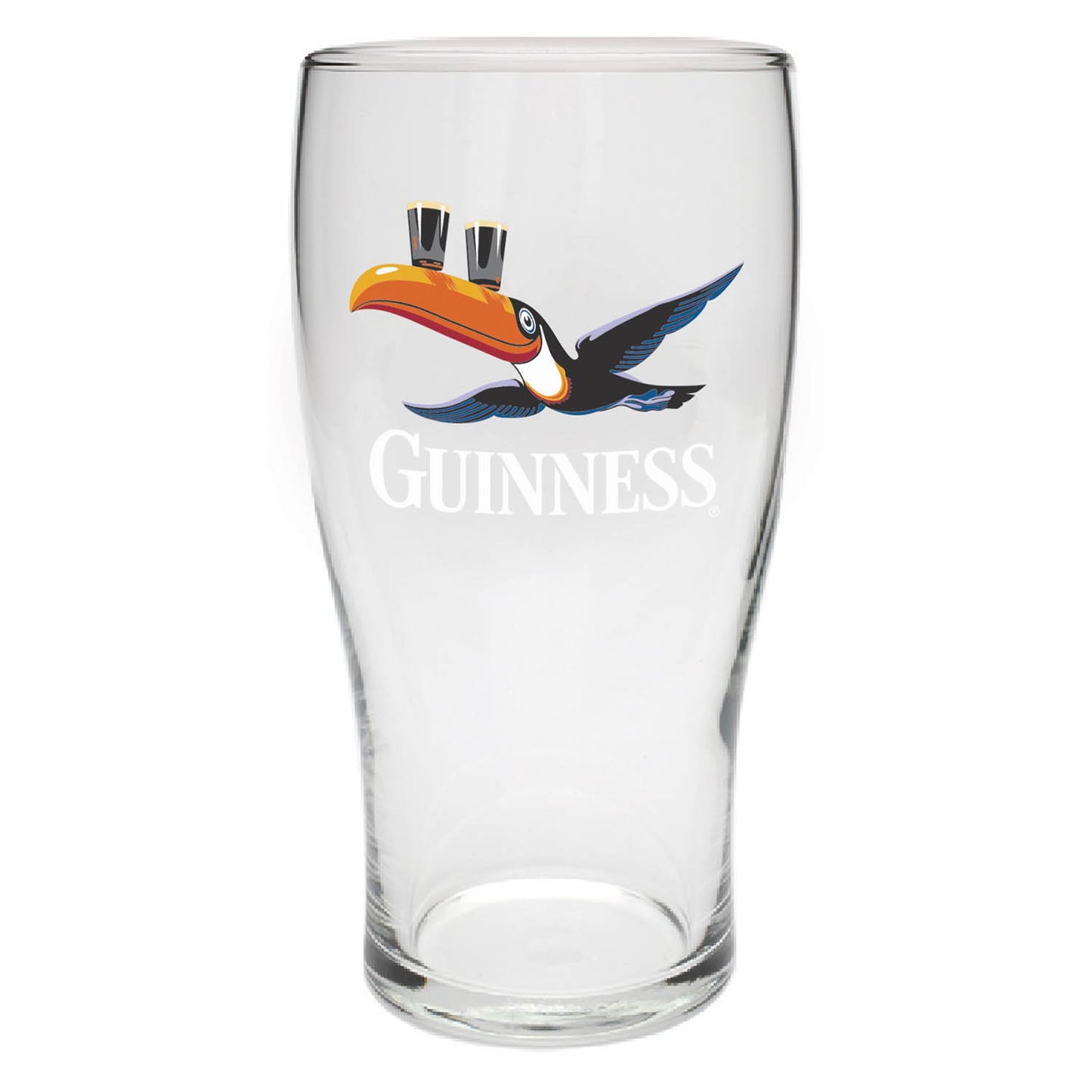 Guinness Flying Toucan 20oz Pint Glass