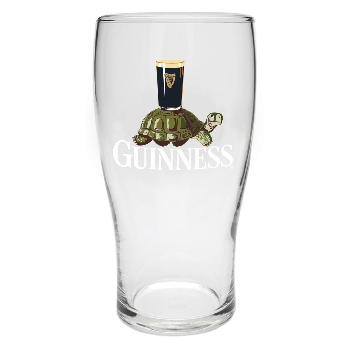 Guinness Tortoise 20oz Pint Glass