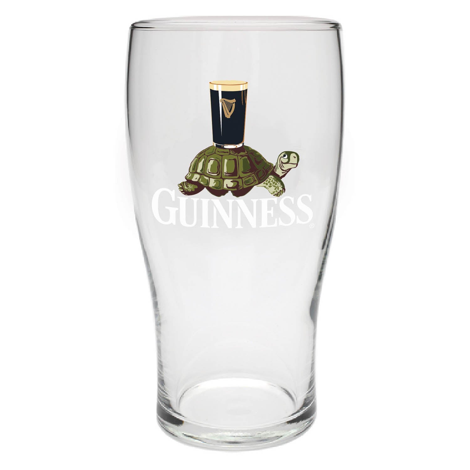 Guinness Tortoise 20oz Pint Glass