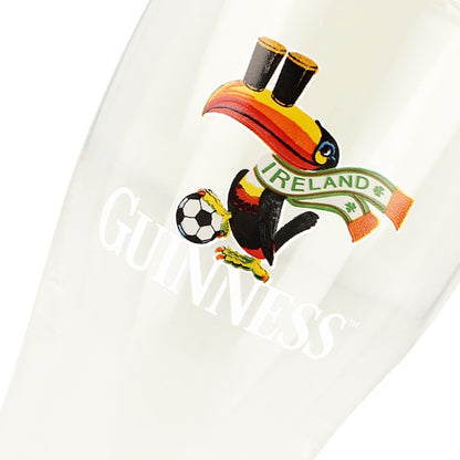 Guinness Football Toucan 20oz Pint Glass