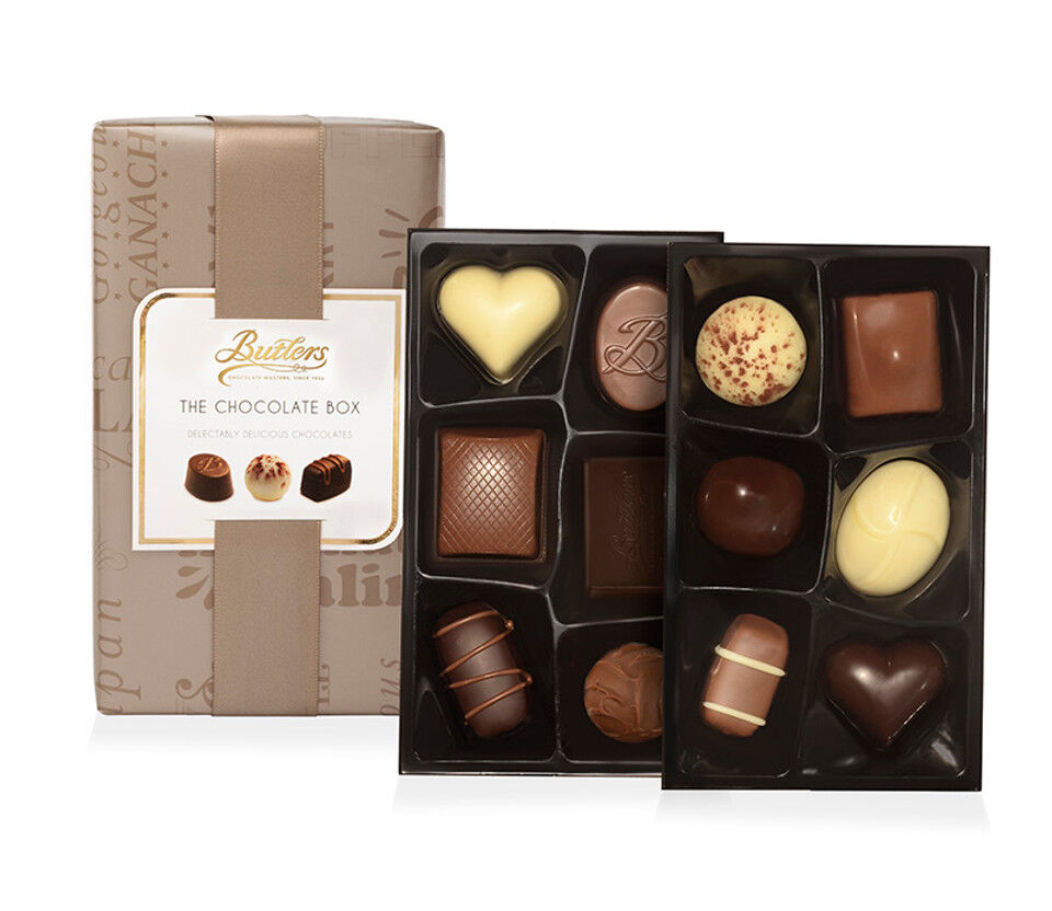 Butlers Chocolate Box Gift Boxed Selection Of Chocolates 160g