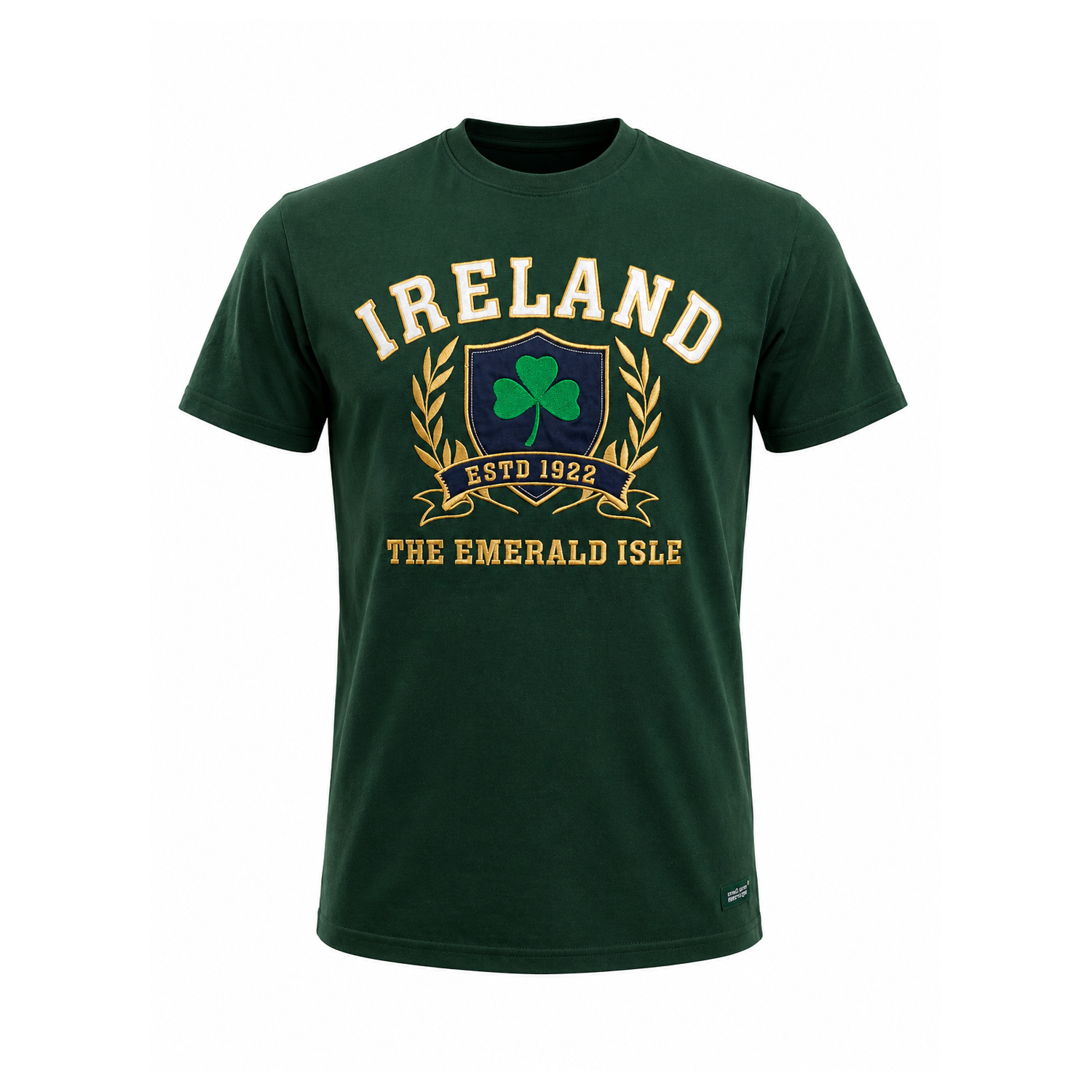 Ireland Celtic Lucky Forest Green Unisex T-Shirt