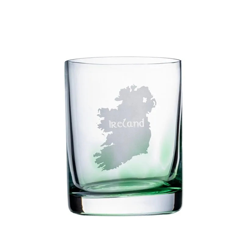 Map Of Ireland Whiskey Tumbler