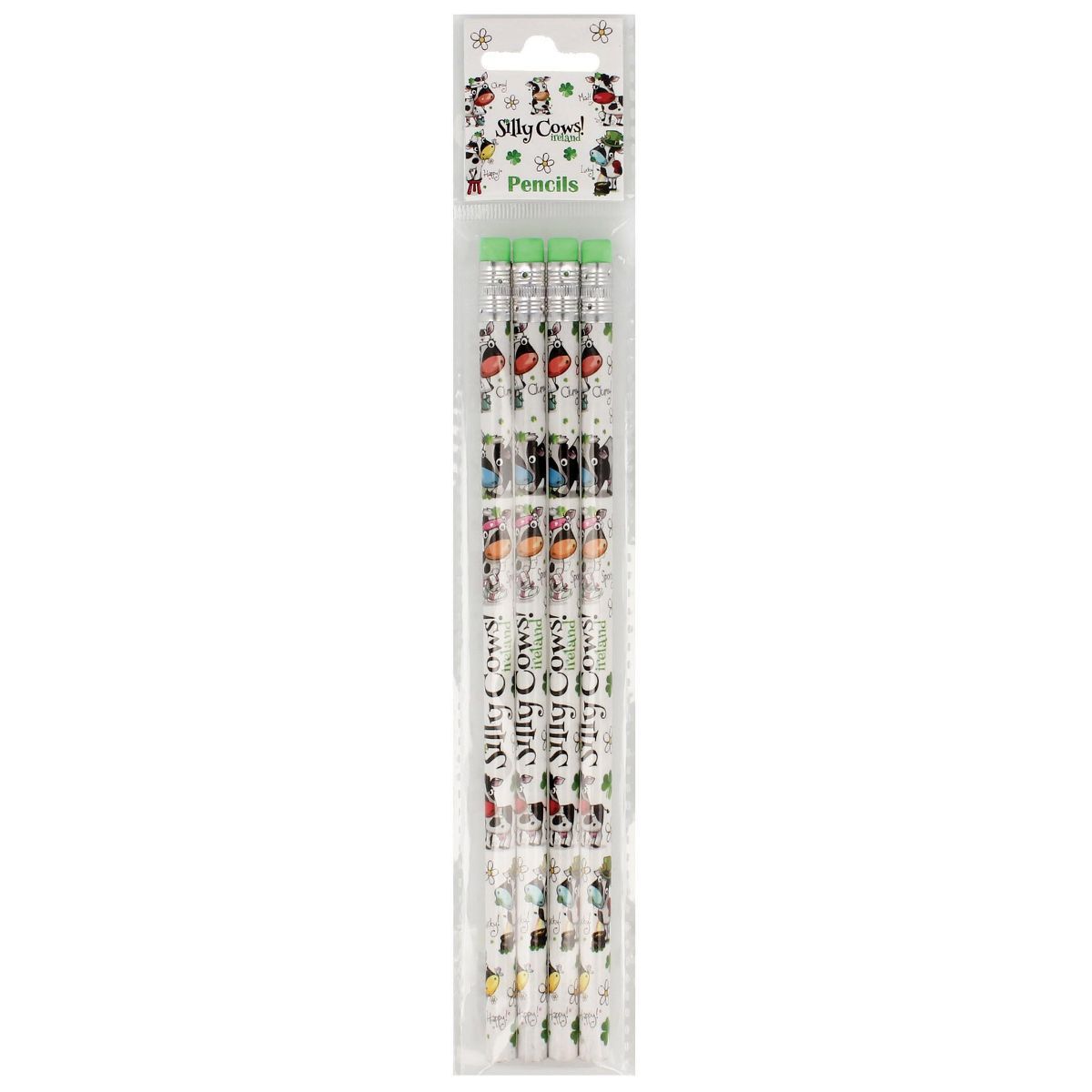 Silly Cows 4pk Pencils