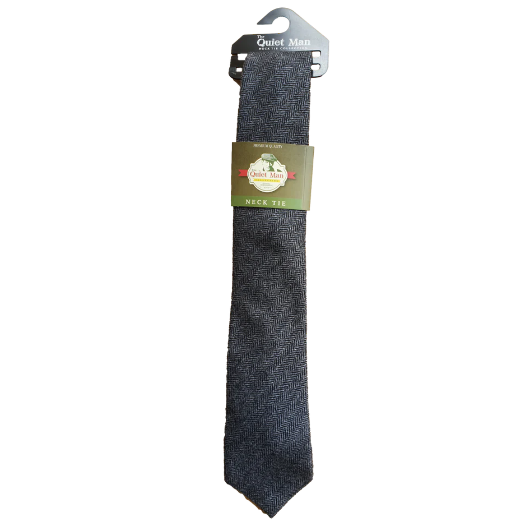 The Quiet Man Neck Ties Grey
