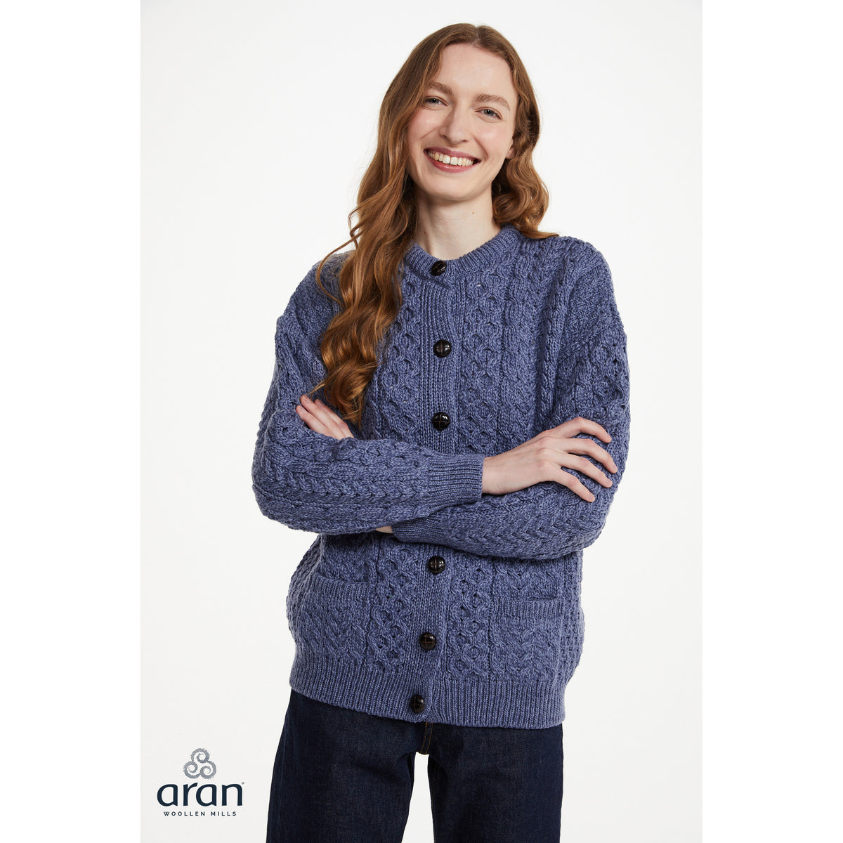Women's Denim Aran Lumber Jacket 