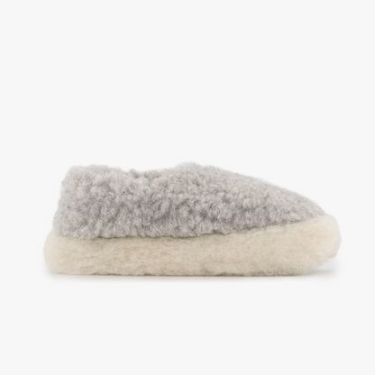 Unisex Yoko Wool Grey Slippers