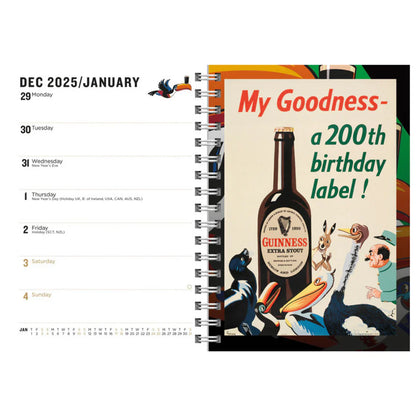 Guinness A5 Diary 2026