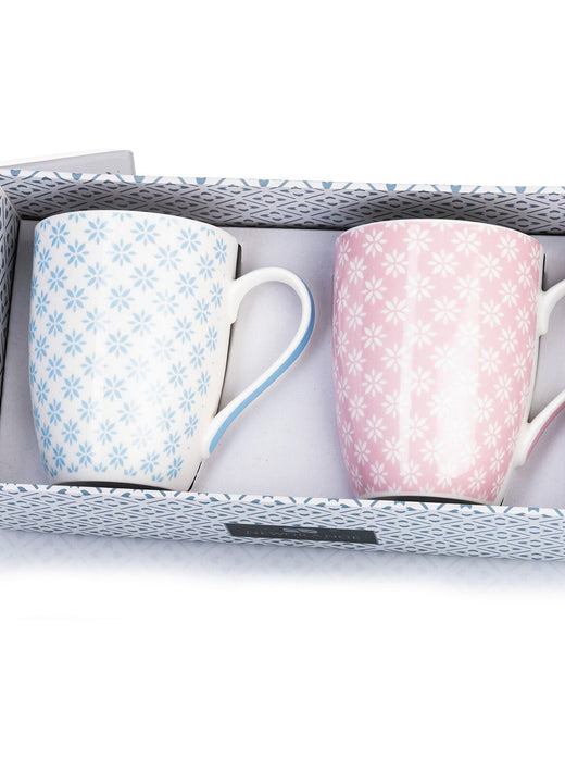 Newgrange Living Emily Bone China Mugs, Set Of 2
