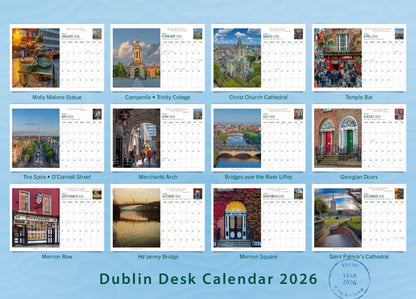 Dublin Desk Calendar